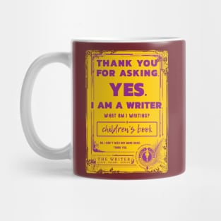 Writing children's books Mug